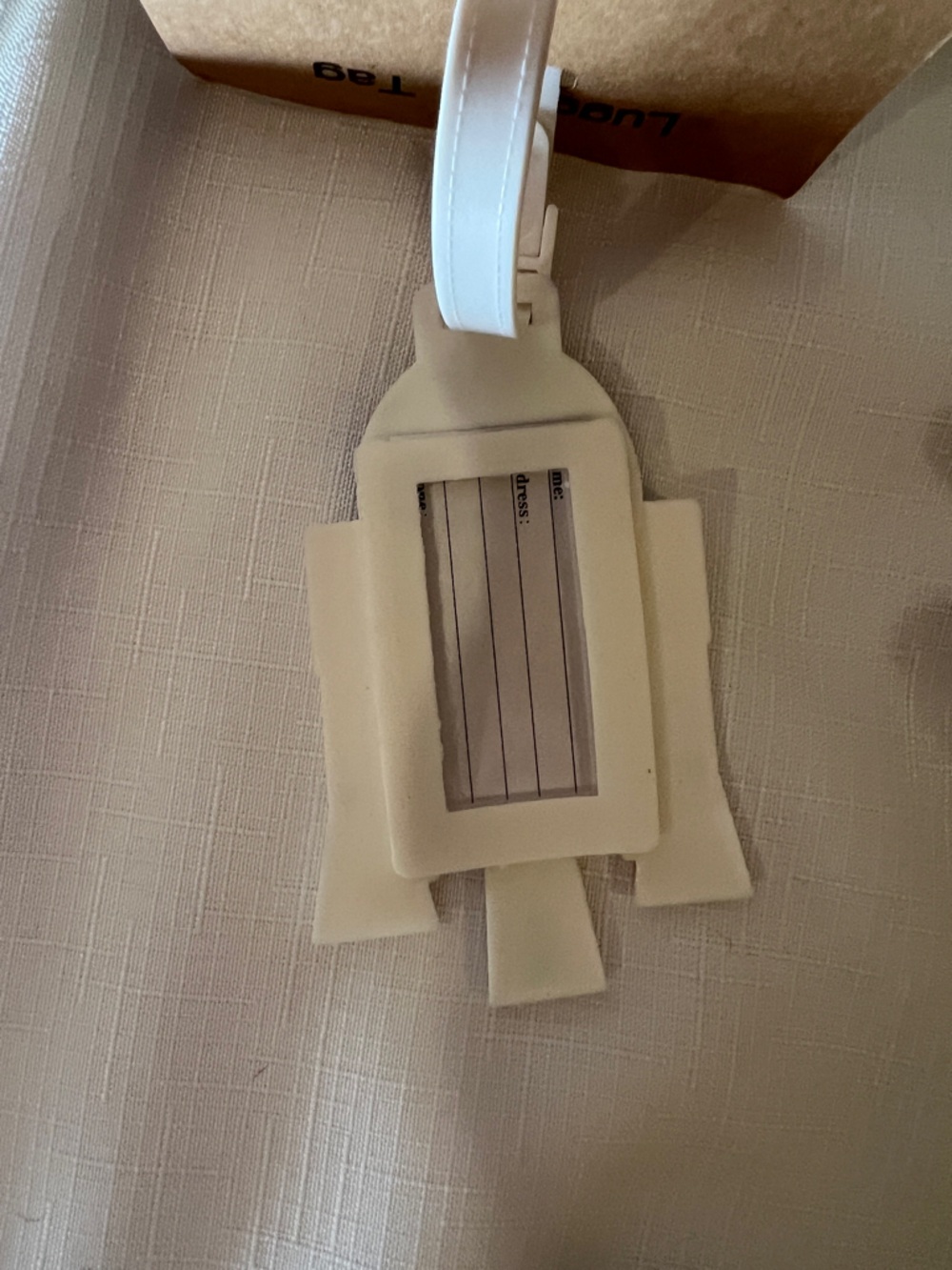 Star Wars R2D2 Luggage Tag NWT - Picture 3 of 3
